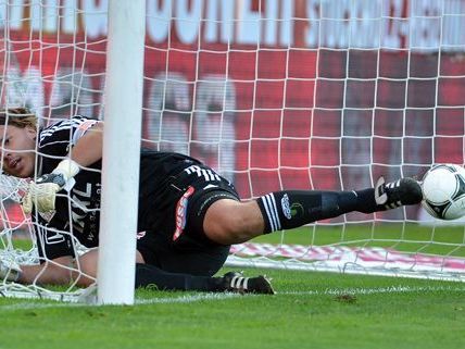 Der SV Ried verlor das Heimspiel gegen die Hütteldorfer. Der SV Ried verlor das Heimspiel gegen die Hütteldorfer.