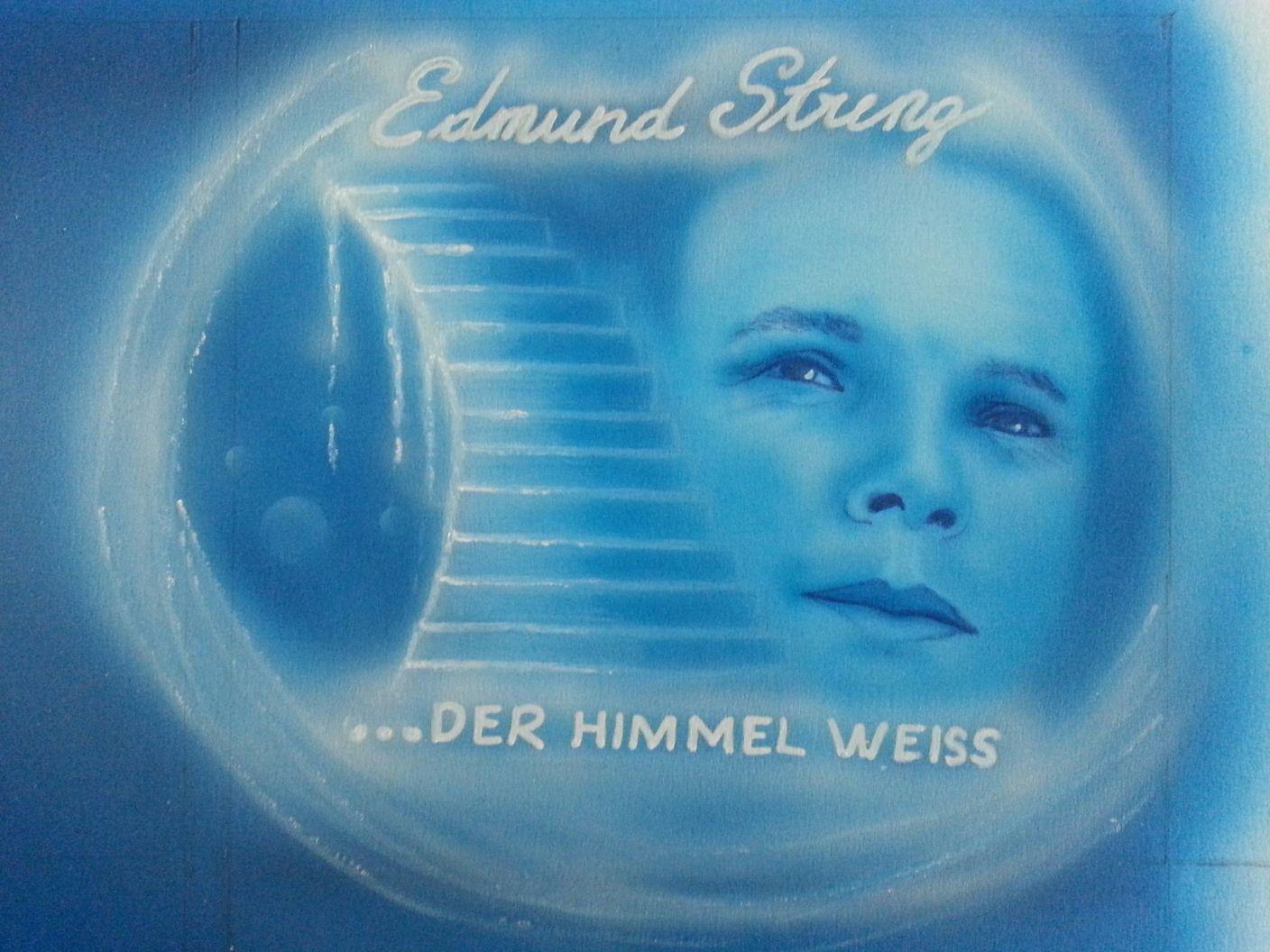 Edmund Streng wird am nächsten Samstag seine neue CD vorstellen. Airbrush von Sarah Heinzl aus Dornbirn