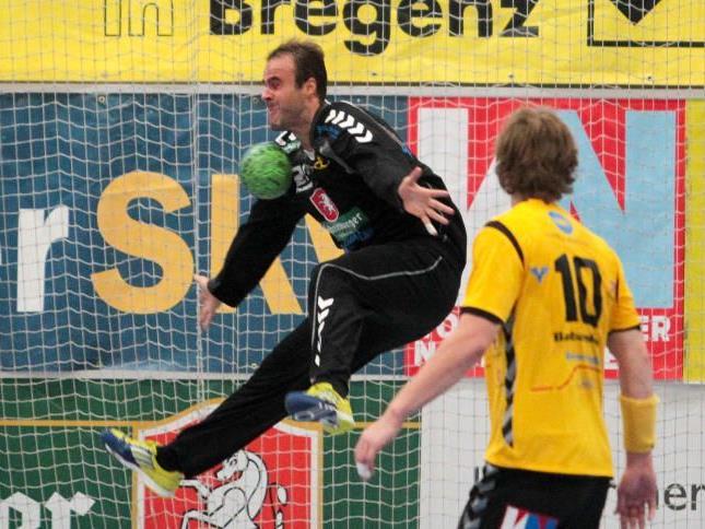 Bregenz-Keeper Goran Aleksic hielt vor allem in der zweiten Halbzeit stark