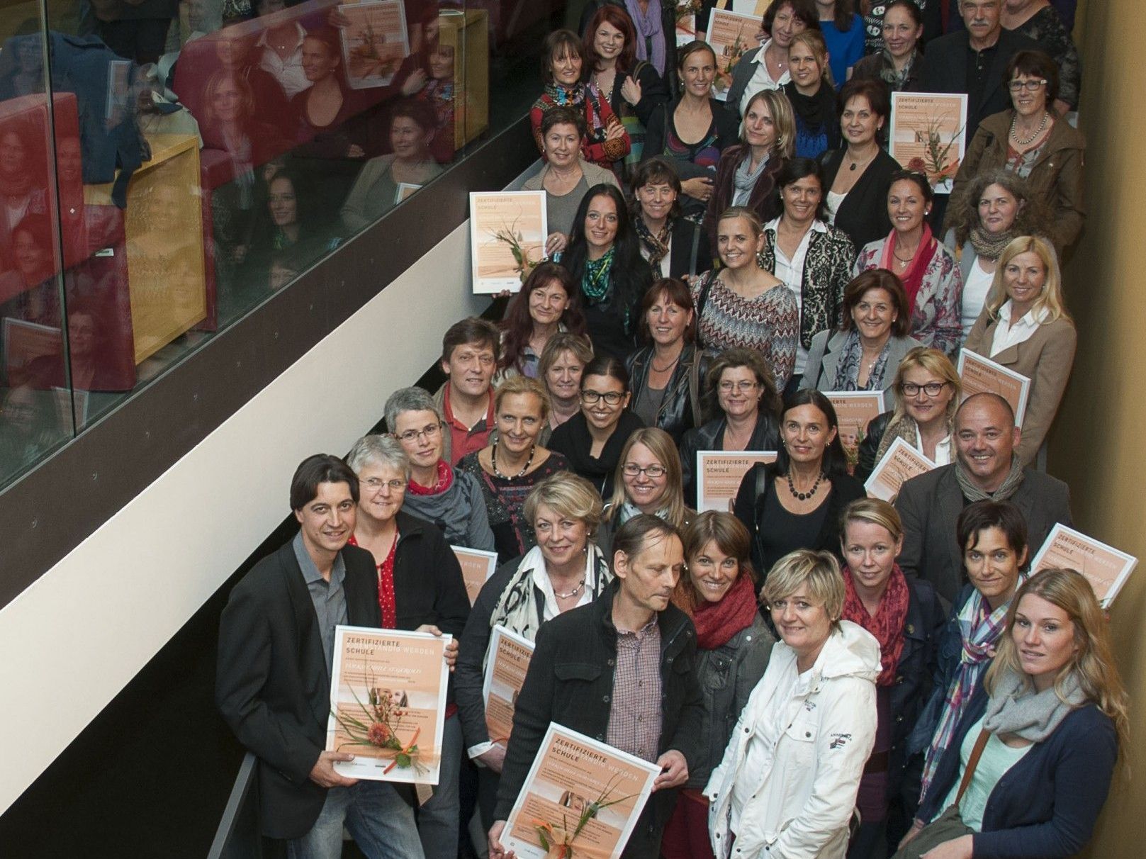 Erste feierliche Schulzertifizierung für Vorarlberger Volksschulen. Erste feierliche Schulzertifizierung für Vorarlberger Volksschulen.