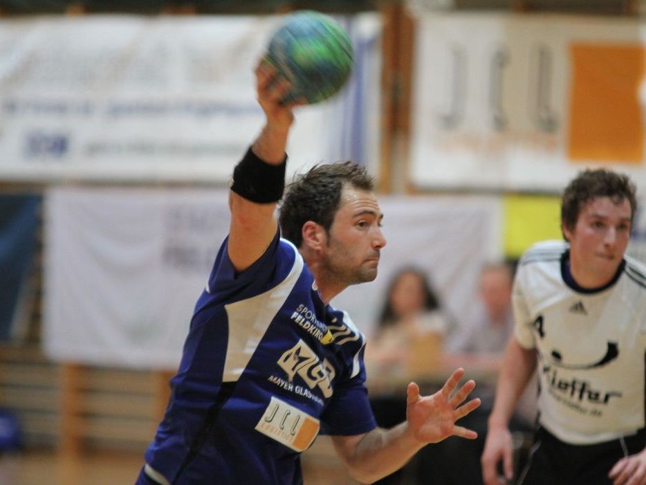 Philipp Franz warf neun Traumtore und war bester Torschütze der Feldkircher Handballer. Philipp Franz warf neun Traumtore und war bester Torschütze der Feldkircher Handballer.