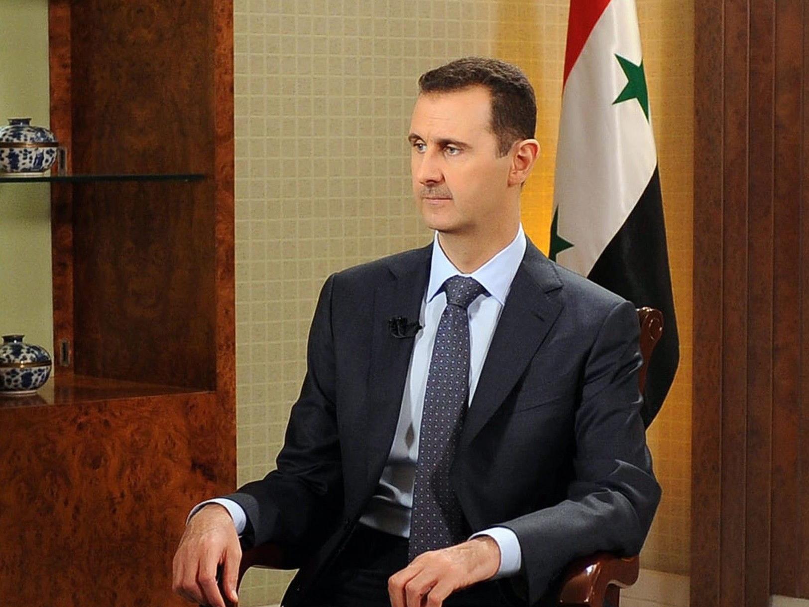 Der Syrische Diktator Assad.