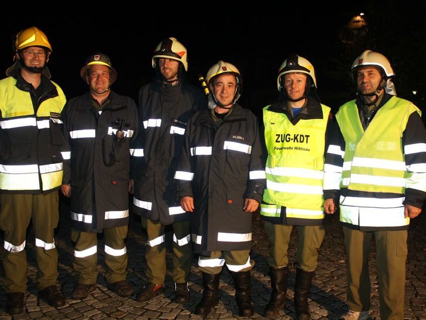 Mit vereinten Kräften waren die Vorderwälder Kommandanten und ihre Wehren im Einsatz.