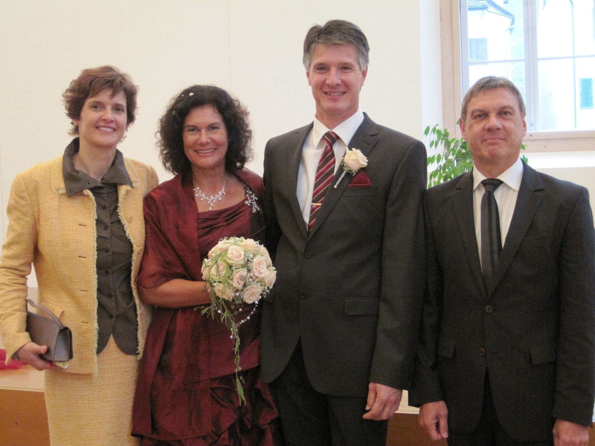 Gabriele Jäger und Hubert Lässer haben geheiratet Gabriele Jäger und Hubert Lässer haben geheiratet