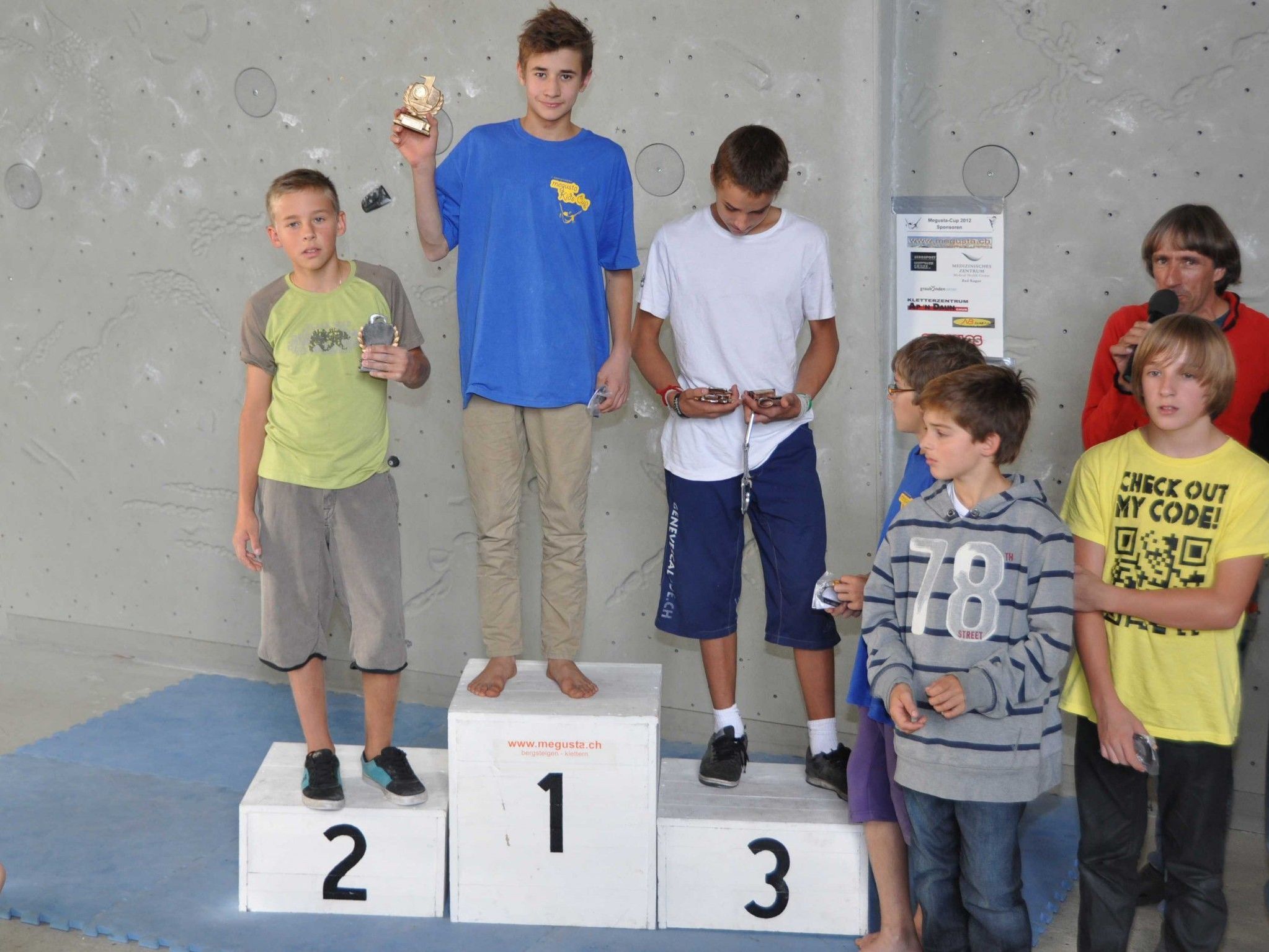 Laurin Meusburger erreichte einen Podestplatz beim Cup.