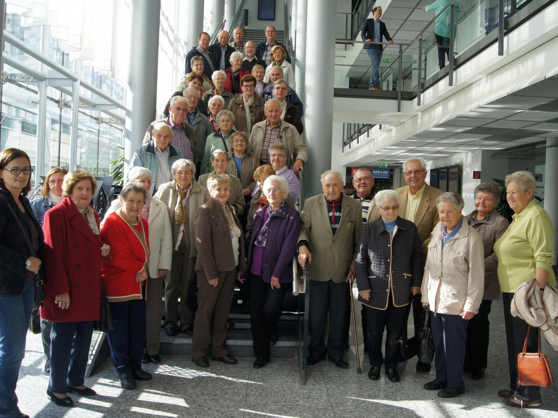 Seniorengruppe aus Mauren zu Besuch im VMH