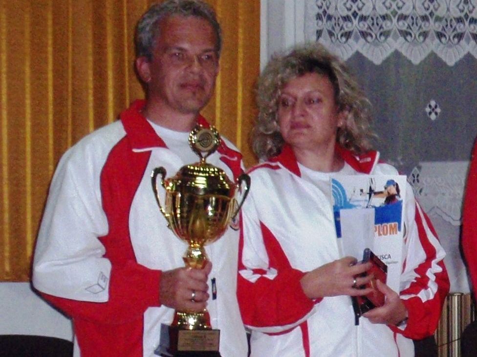 Moor Patrick mit seiner Begleitsportlerin Moor Daniela Moor Patrick mit seiner Begleitsportlerin Moor Daniela