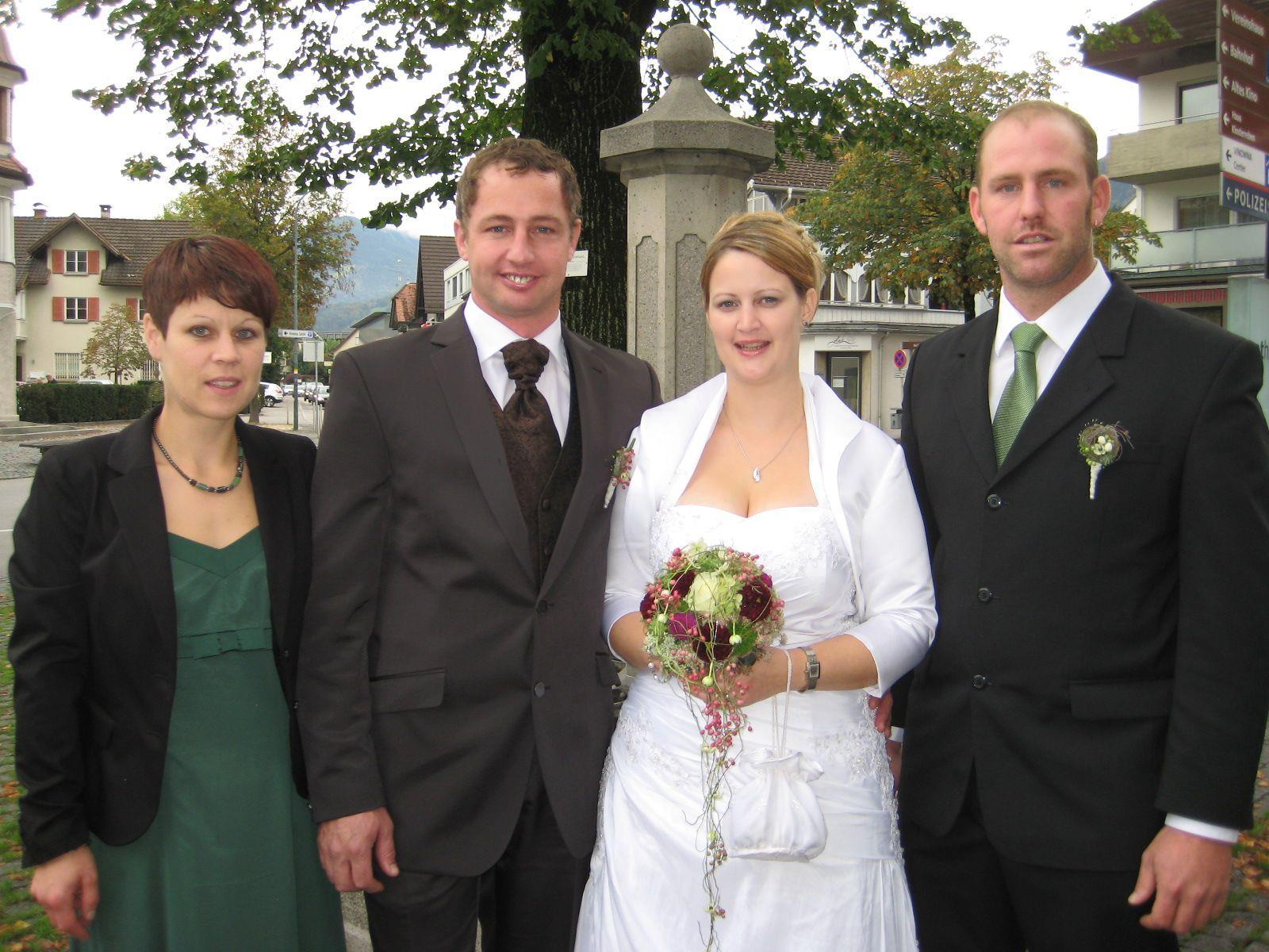 Anita Türtscher und Robert Nesensohn haben geheiratet.