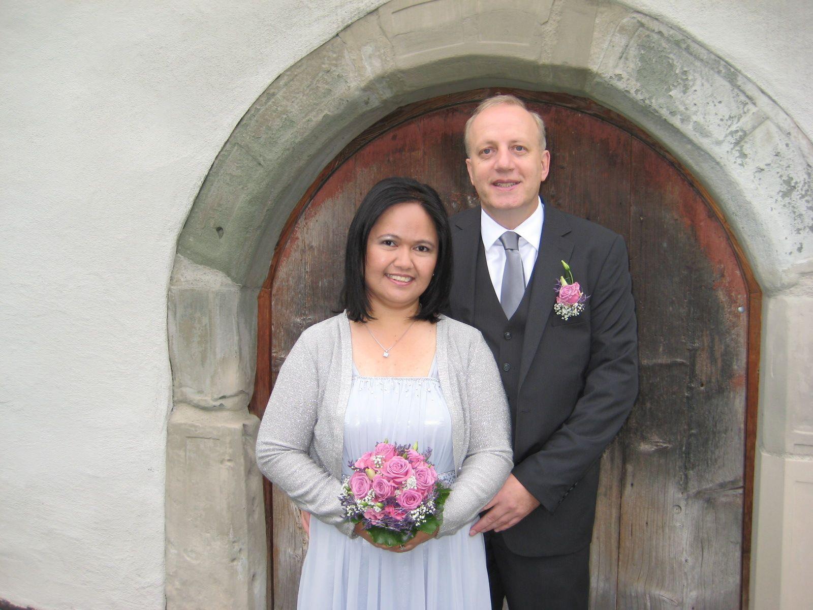 Josette Batilaran und Wolfgang Friedl haben geheiratet.