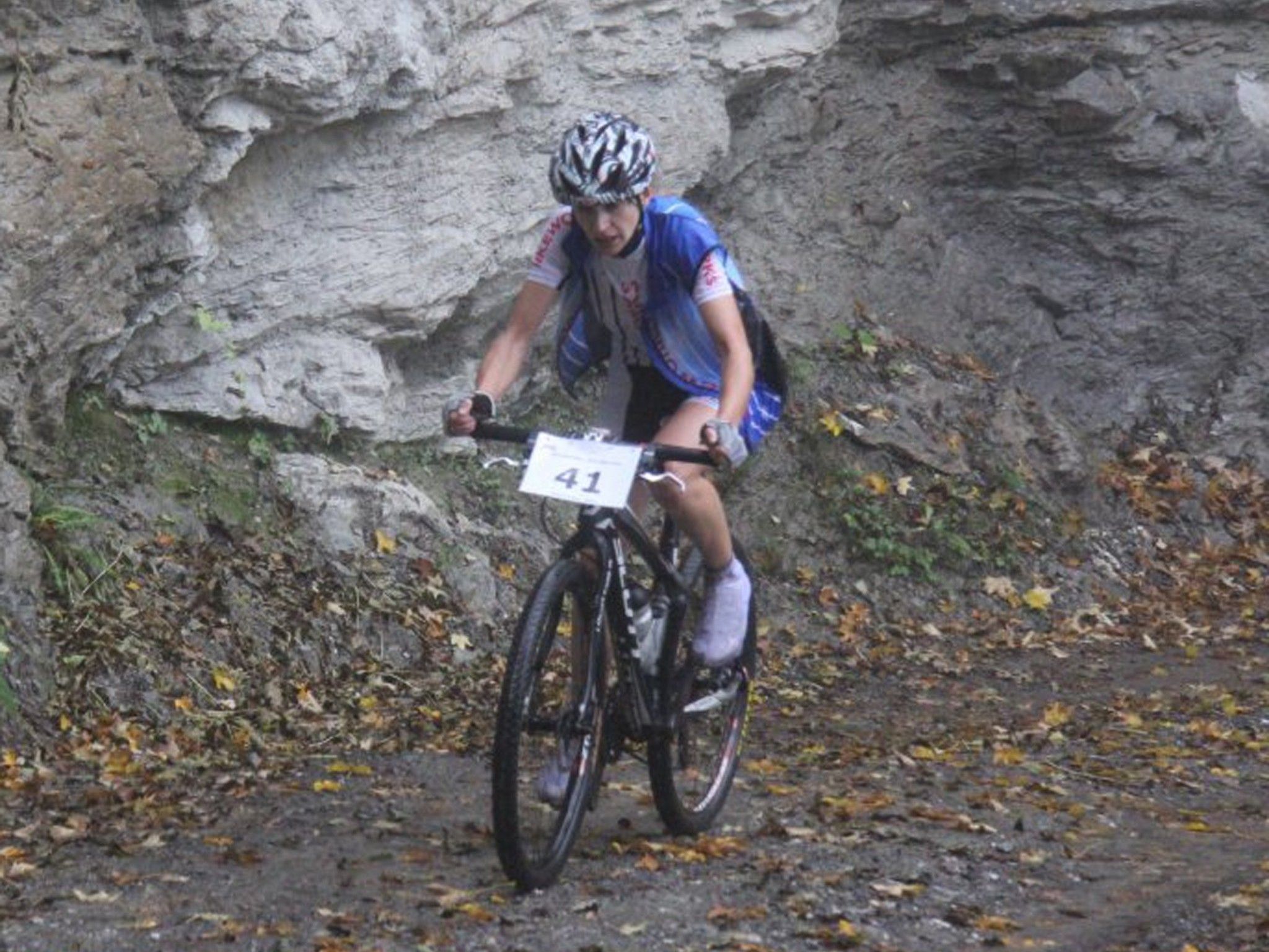 Schnellste Dame beim Alpe Furx Race, Power-Frau Anna Obmann Schnellste Dame beim Alpe Furx Race, Power-Frau Anna Obmann
