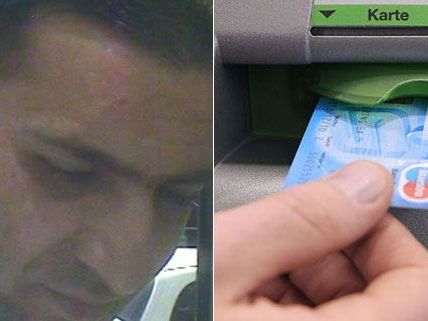 Dieser Mann soll mit einer gestohlenen Bankomatkarte Geld abgehoben haben. Dieser Mann soll mit einer gestohlenen Bankomatkarte Geld abgehoben haben.
