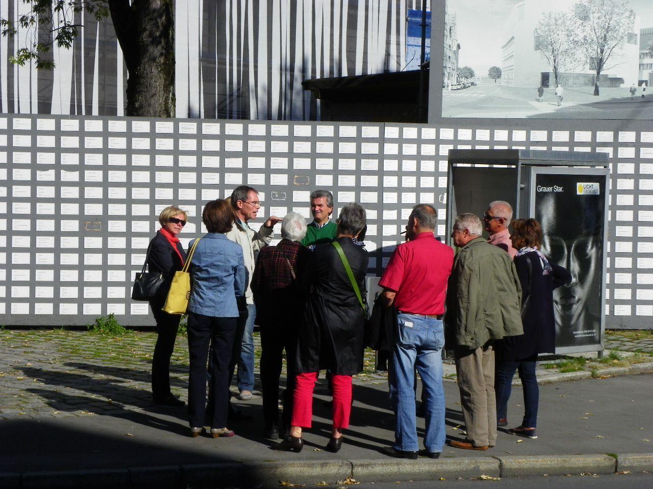 Gäste wurden über das neue vorarlbergmuseum informiert