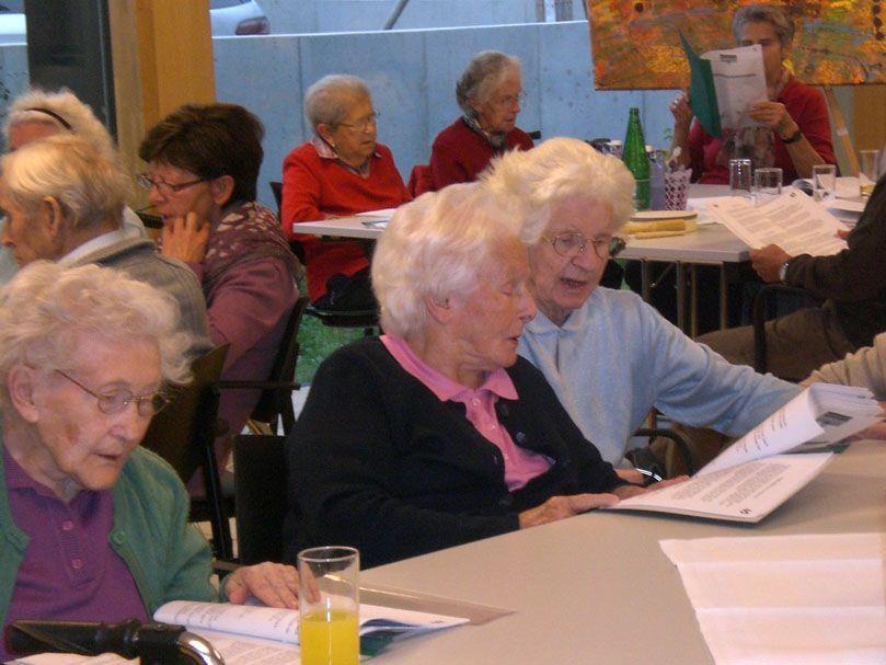 Offenes Singen ist eines der zahlreichen Angebote für Senioren in Rankweil