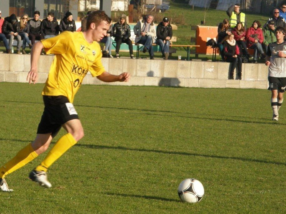 Lukas Jäger erzielte das Goldtor für Altach. Lukas Jäger erzielte das Goldtor für Altach.