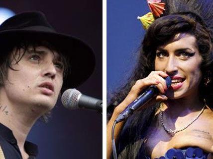 Unerfüllte Liebe: Pete Doherty und Amy Winehouse. Unerfüllte Liebe: Pete Doherty und Amy Winehouse.