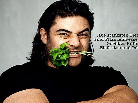 Patrick Baboumian - Veganer und bärenstark. Patrick Baboumian - Veganer und bärenstark.