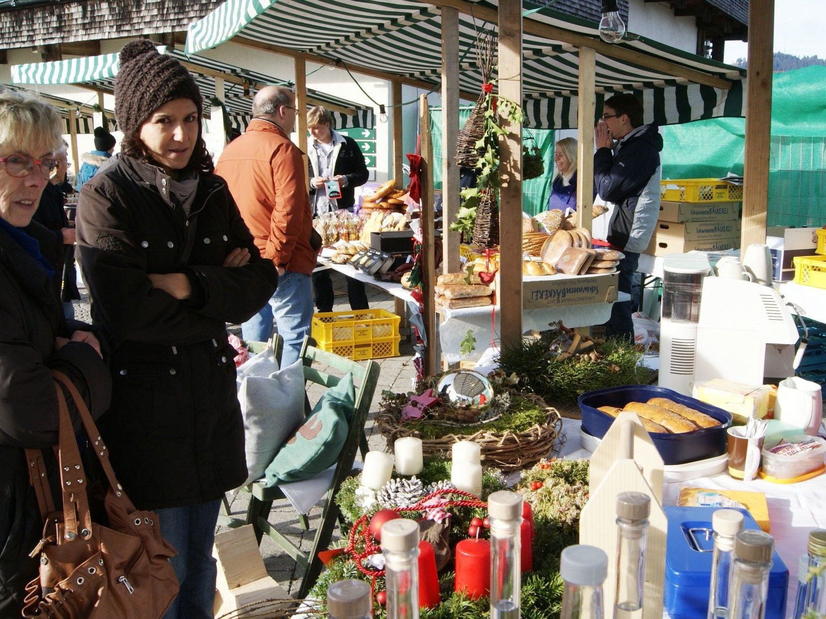 Der gemütliche Bucher Markt hat sich einen Namen gemacht. Der gemütliche Bucher Markt hat sich einen Namen gemacht.
