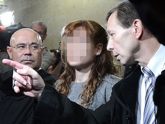 Estibaliz C. beim Prozess in Wien Estibaliz C. beim Prozess in Wien