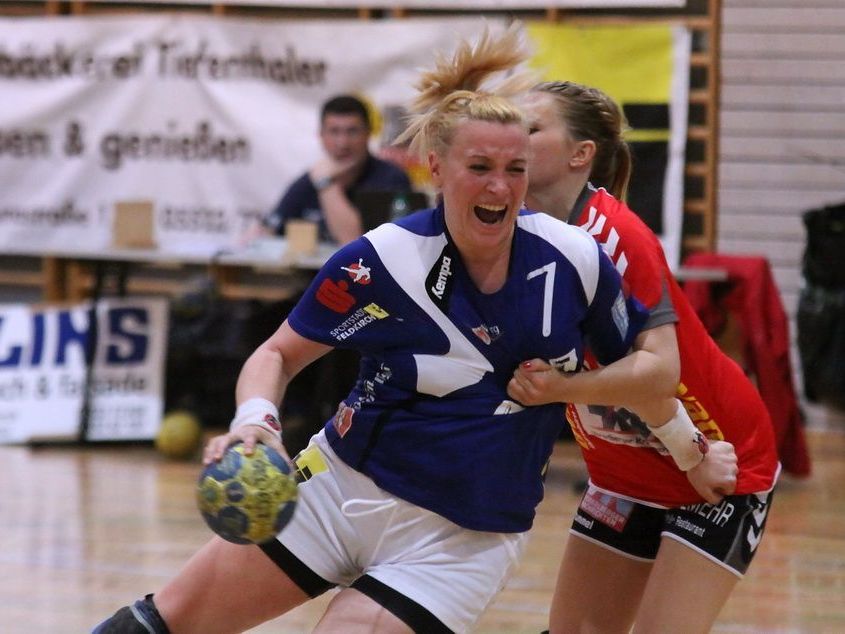 Martina Strmsek warf elf Tore für die Feldkircher Handballdamen. Martina Strmsek warf elf Tore für die Feldkircher Handballdamen.