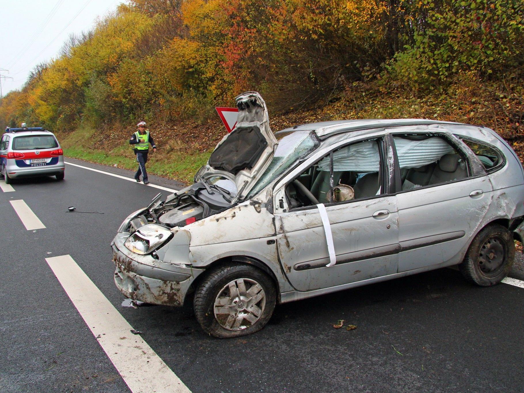 Verkehrsunfall auf der A14 bei Wolfurt