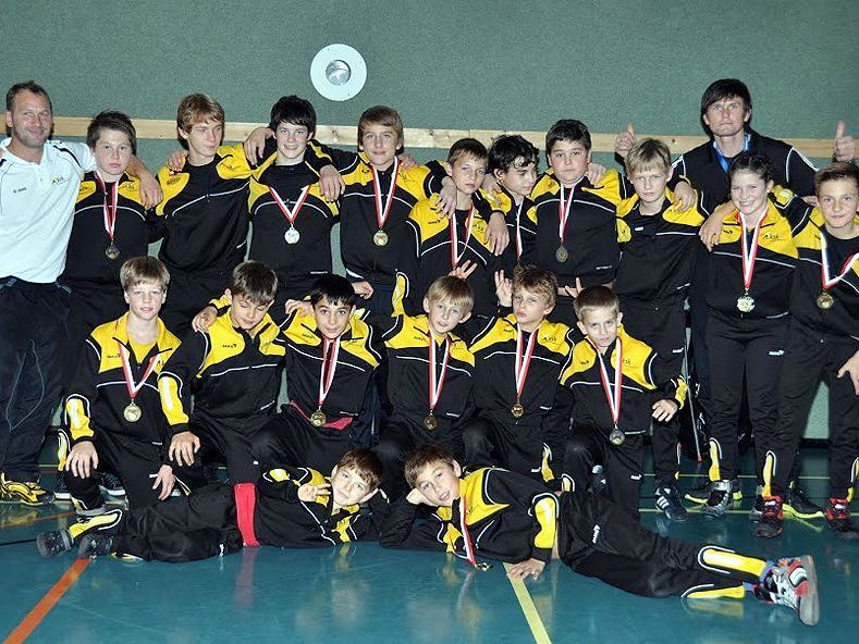 Die erfolgreichen Schülerringer des KSK Klaus Die erfolgreichen Schülerringer des KSK Klaus