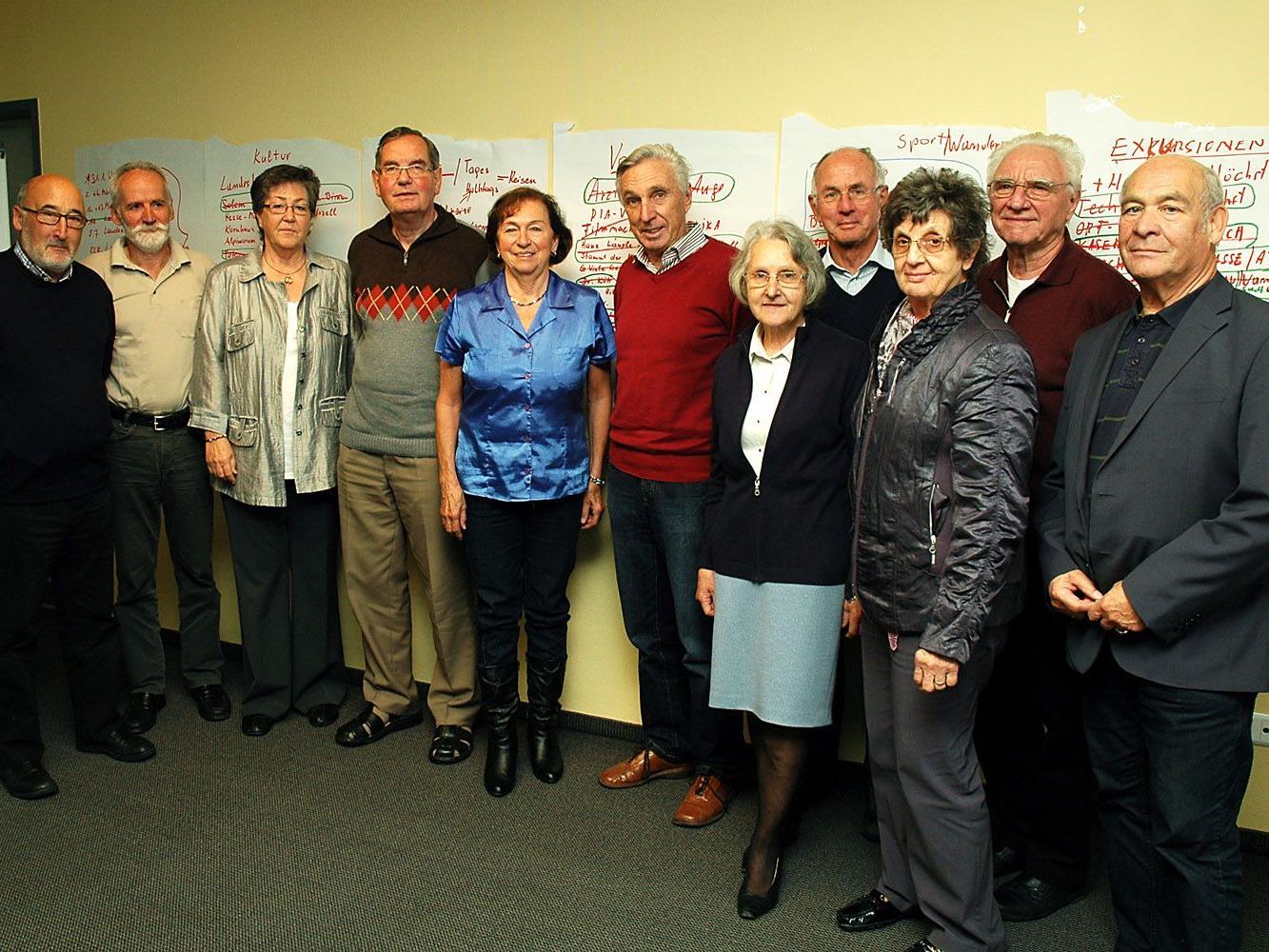 Der Vorstand des Dornbirner Seniorenbundes erarbeitete ein interessantes Jahresprogramm für 2013