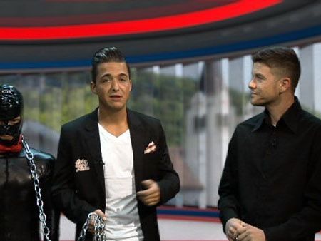 Andrea Sgabalieri sorgte mit seinem Auftritt für viel Furore Andrea Sgabalieri sorgte mit seinem Auftritt für viel Furore