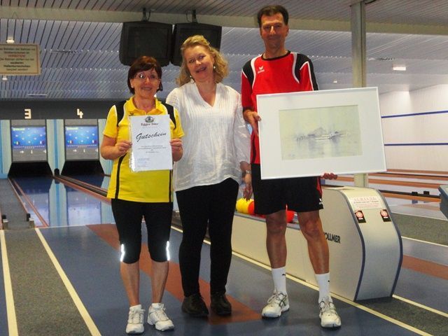 Das Siegerpaar aus Ludesch Das Siegerpaar aus Ludesch