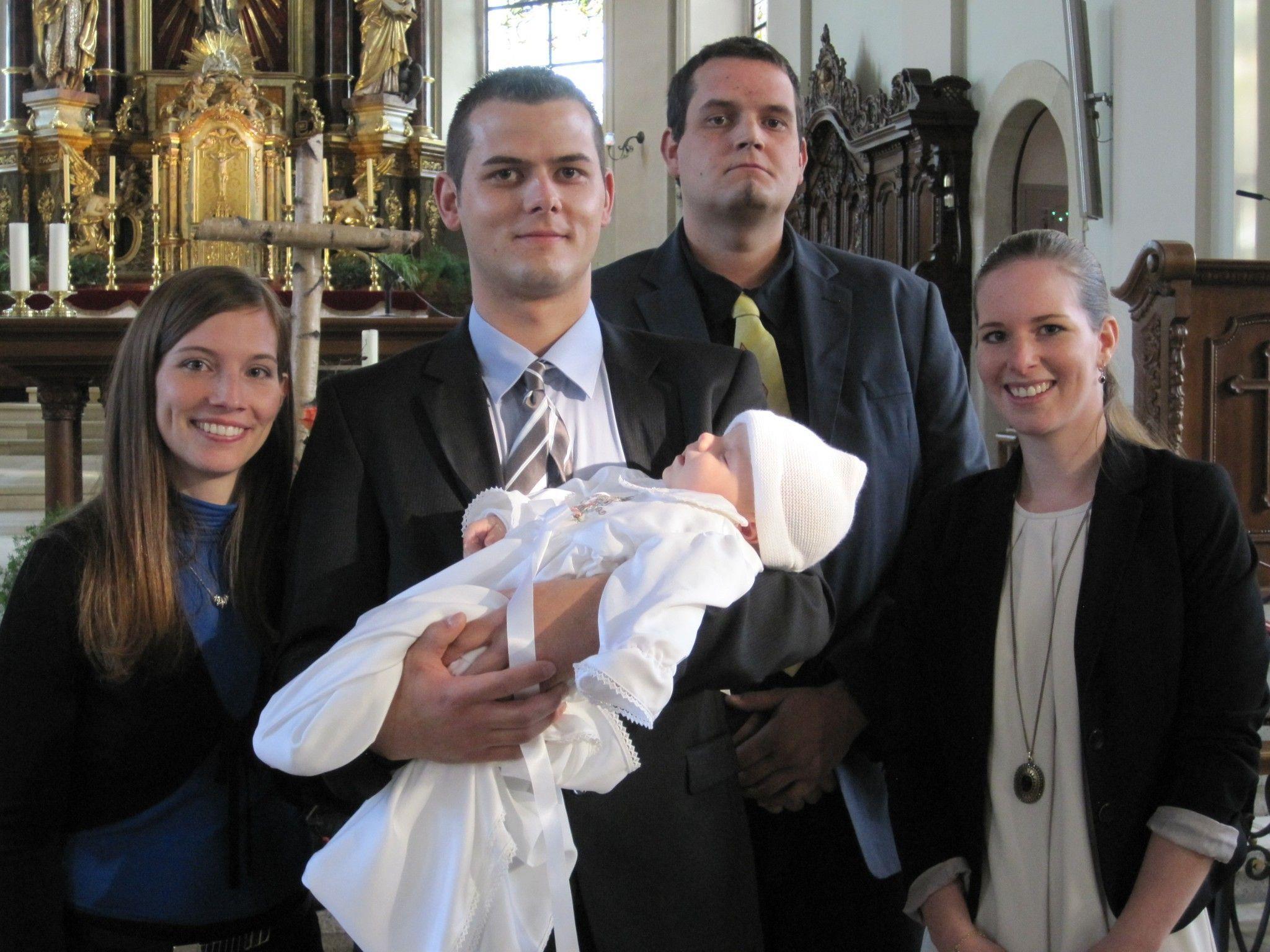 Julian Hutter wurde getauft