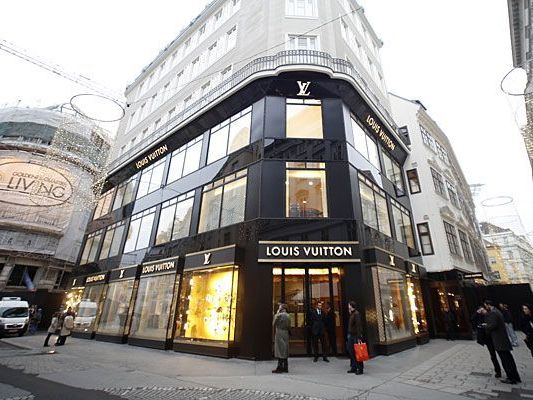 Der neue Flagshipstore von Louis Vuitton in Wien steht kurz vor der Eröffnung Der neue Flagshipstore von Louis Vuitton in Wien steht kurz vor der Eröffnung