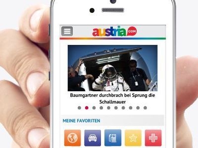 Erste Serviceplattform fürs Handy: austria.com Erste Serviceplattform fürs Handy: austria.com