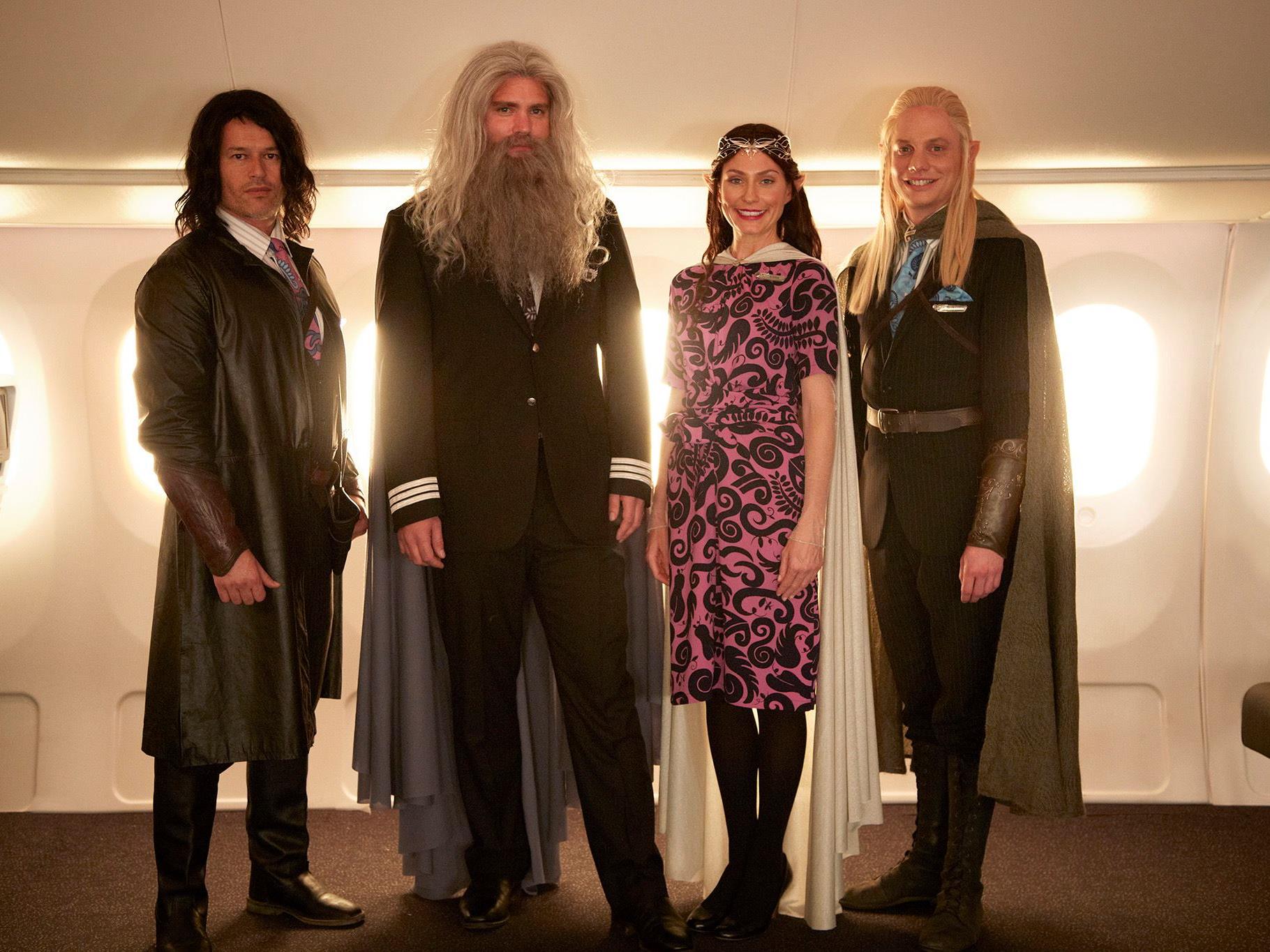 Gandalf und seine Crew bringen ihre Fluggäste zu den Drehorten des Hobbitfilms