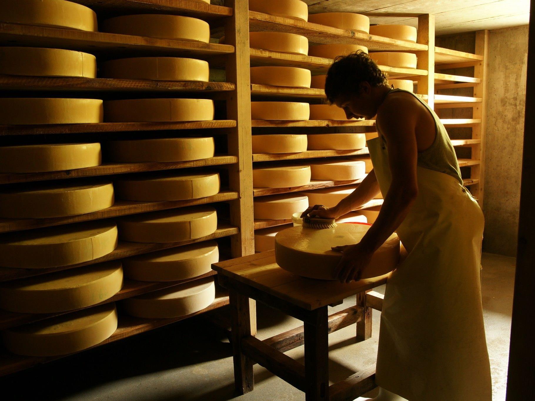Die Käseproduktion hat in Vorarlberg Tradition.