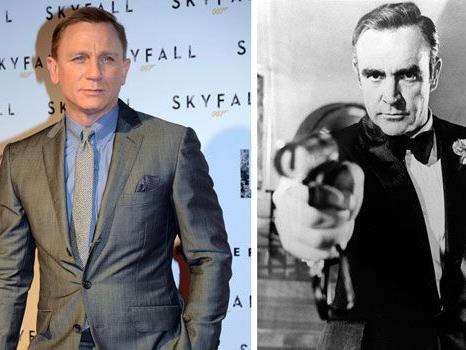 Daniel Craig als Bond fast so beliebt wie Sean Connery. Daniel Craig als Bond fast so beliebt wie Sean Connery.