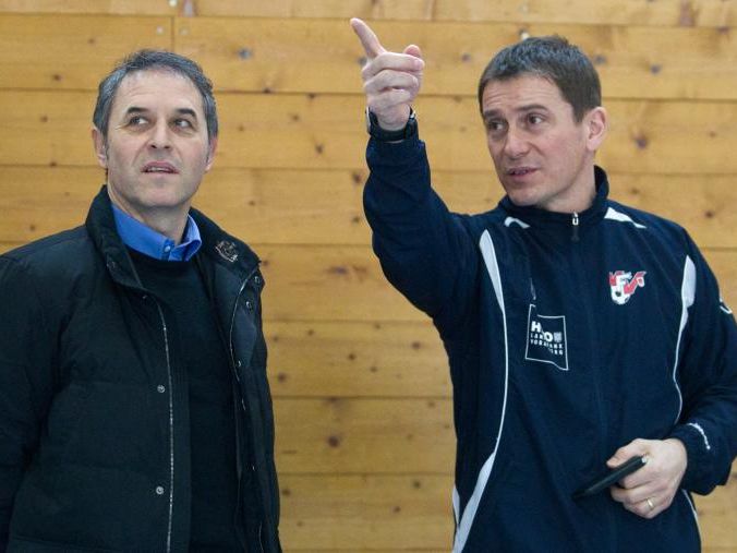 AKA-Sportchef Andreas Kopf mit Teamchef Marcel Koller sprechen über die sportliche Entwicklung. AKA-Sportchef Andreas Kopf mit Teamchef Marcel Koller sprechen über die sportliche Entwicklung.