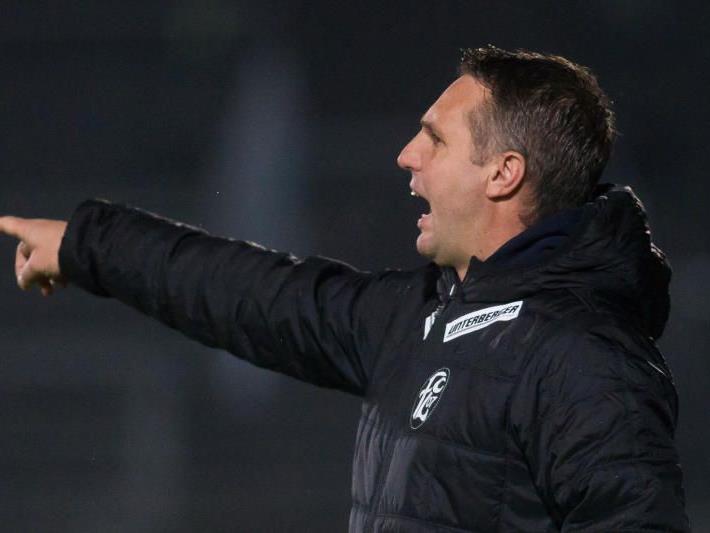 FC Lustenau-Erfolgstrainer Damir Canadi hofft auf ein positives Ergebnis.
