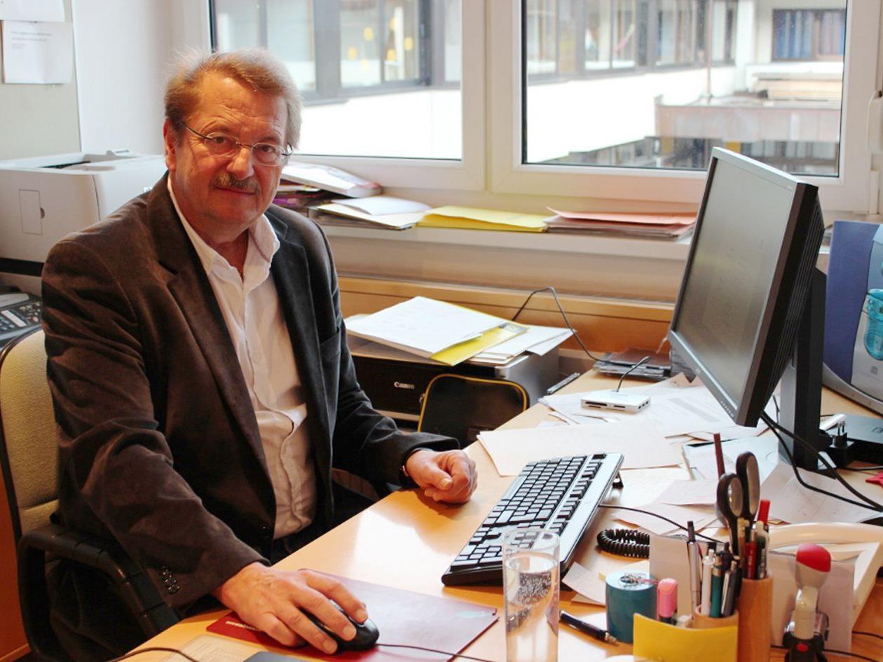 Direktor Ferdinand Orschulik managt das Konzept der neuen Mittelschule in Hittisau.