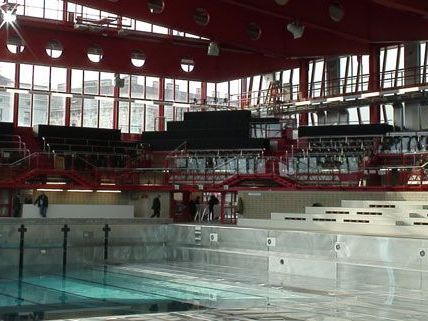 Das Sanierungsbudget des Wiener Stadthallenbads ist fast ausgeschöpft. Das Sanierungsbudget des Wiener Stadthallenbads ist fast ausgeschöpft.