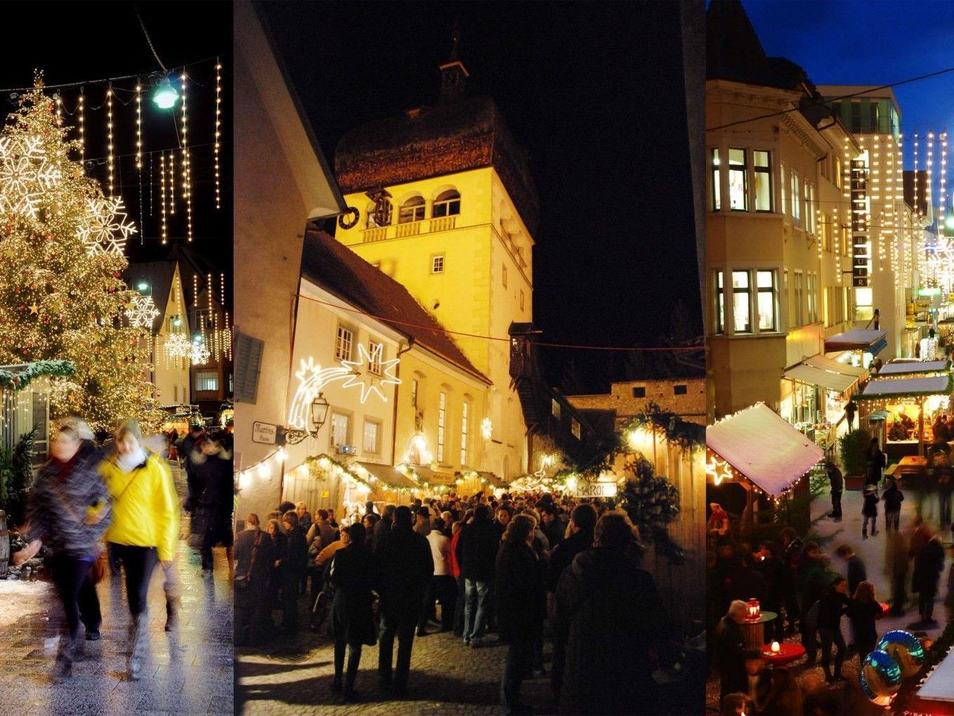 In Bregenz steht der Weihnachtszauber vor der Tür. In Bregenz steht der Weihnachtszauber vor der Tür.