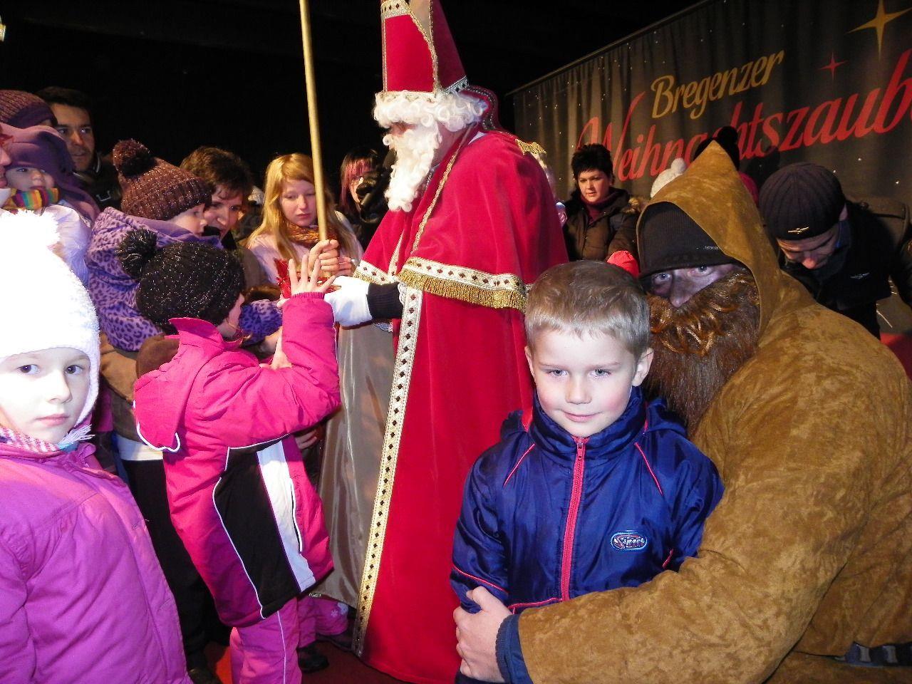 Zahlreiche Kinder freuten sich über Nikolausbesuch
