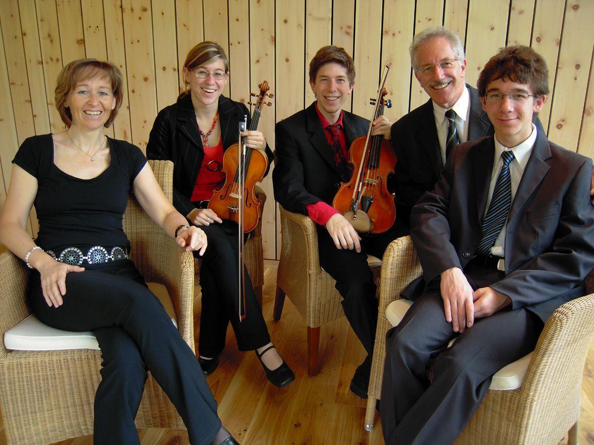 Die Musikerfamilie Breuss eröffnet den Konzertreigen "Montafoner Winterzauber".