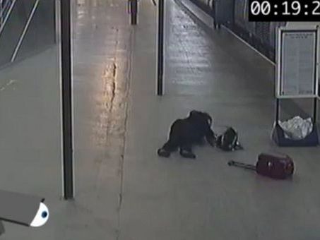 Vielleicht läutern diese Aufnahmen so manch einen unvorsichtigen Bahnreisenden. Vielleicht läutern diese Aufnahmen so manch einen unvorsichtigen Bahnreisenden.