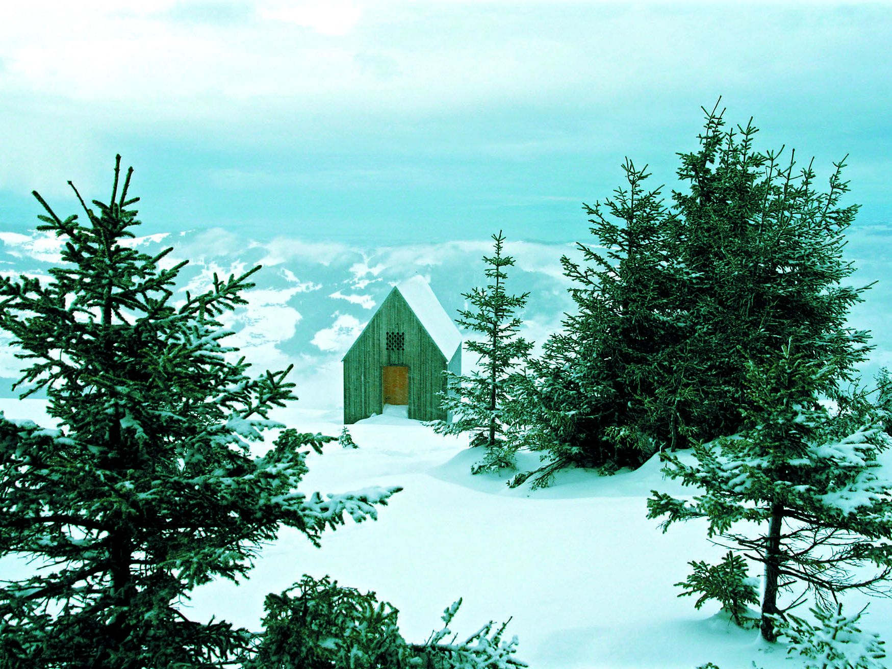 "Versprechen, Vertrauen – Grundlagen des Bauens im Bregenzerwald. Auch dafür steht die Kapelle." (Architekt Cukrowicz) "Versprechen, Vertrauen – Grundlagen des Bauens im Bregenzerwald. Auch dafür steht die Kapelle." (Architekt Cukrowicz)