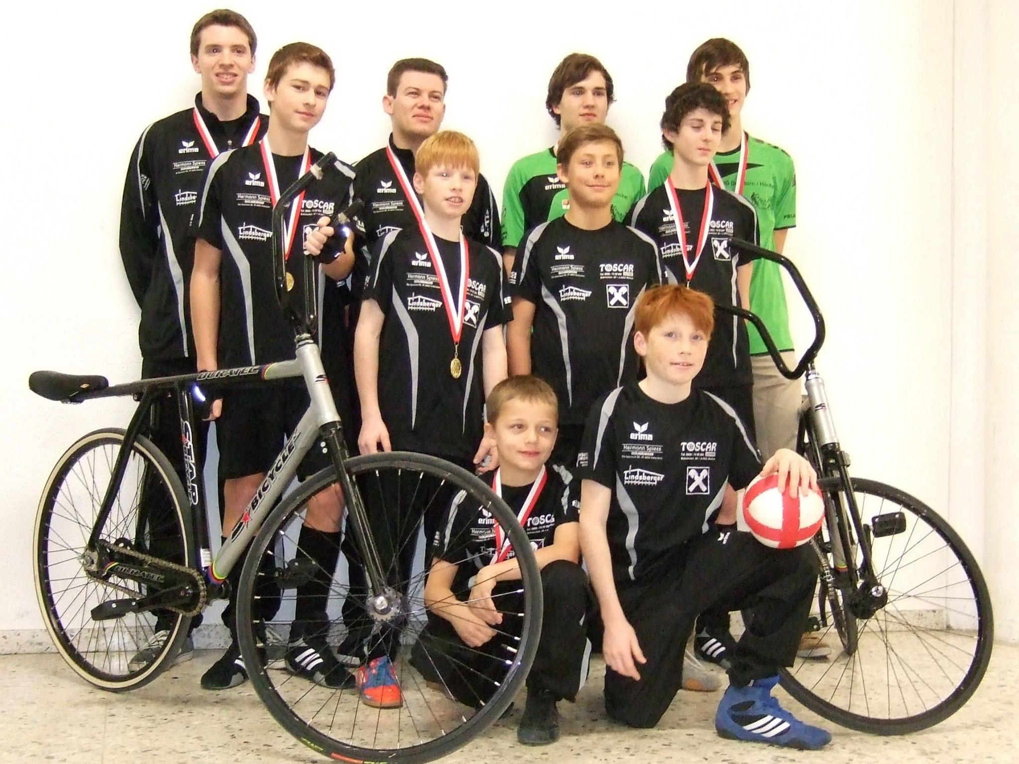 Dornbirns Radballer überzeugten bei der Bodenseemeisterschaft