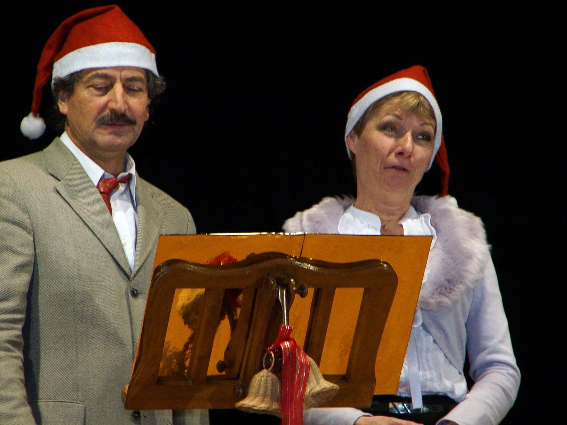 Heiter – Besinnliches rund um Weihnachten mit Alfons Noventa und Christine Aichberger.