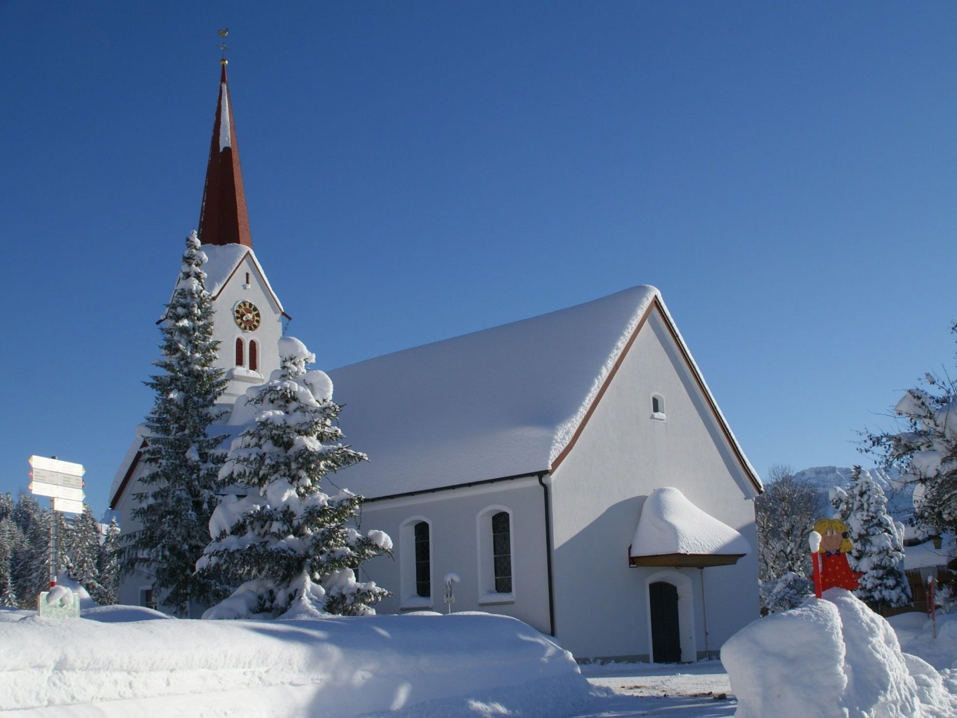 Symbolbild: Pfarrkirche Sibratsgfäll