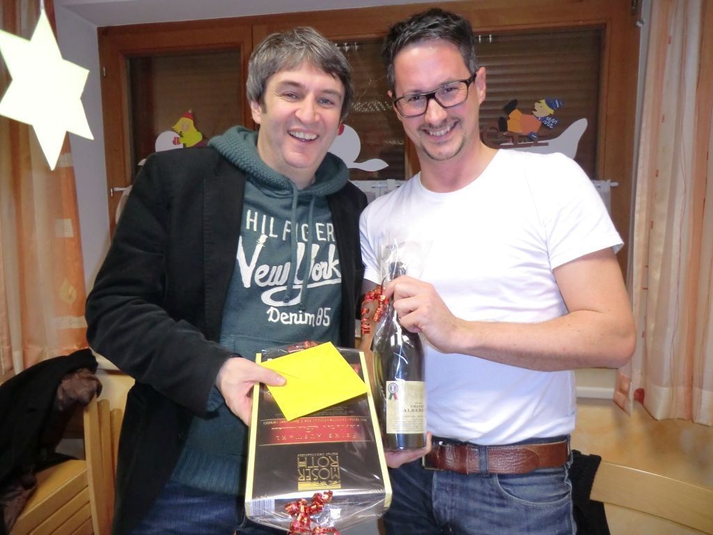 Bgm. Michael Tinkhauser und Obmann Hannes Pfefferkorn freuen sich über die gelungene Fusion Bgm. Michael Tinkhauser und Obmann Hannes Pfefferkorn freuen sich über die gelungene Fusion