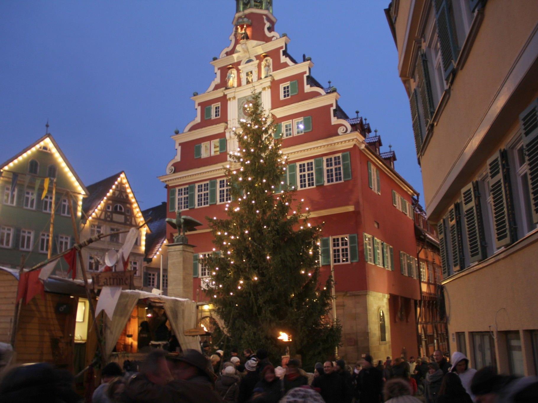 Höhepunkt der Adventreise war der Besuch des Weihnachtsmarktes in der Altstadt von Esslingen