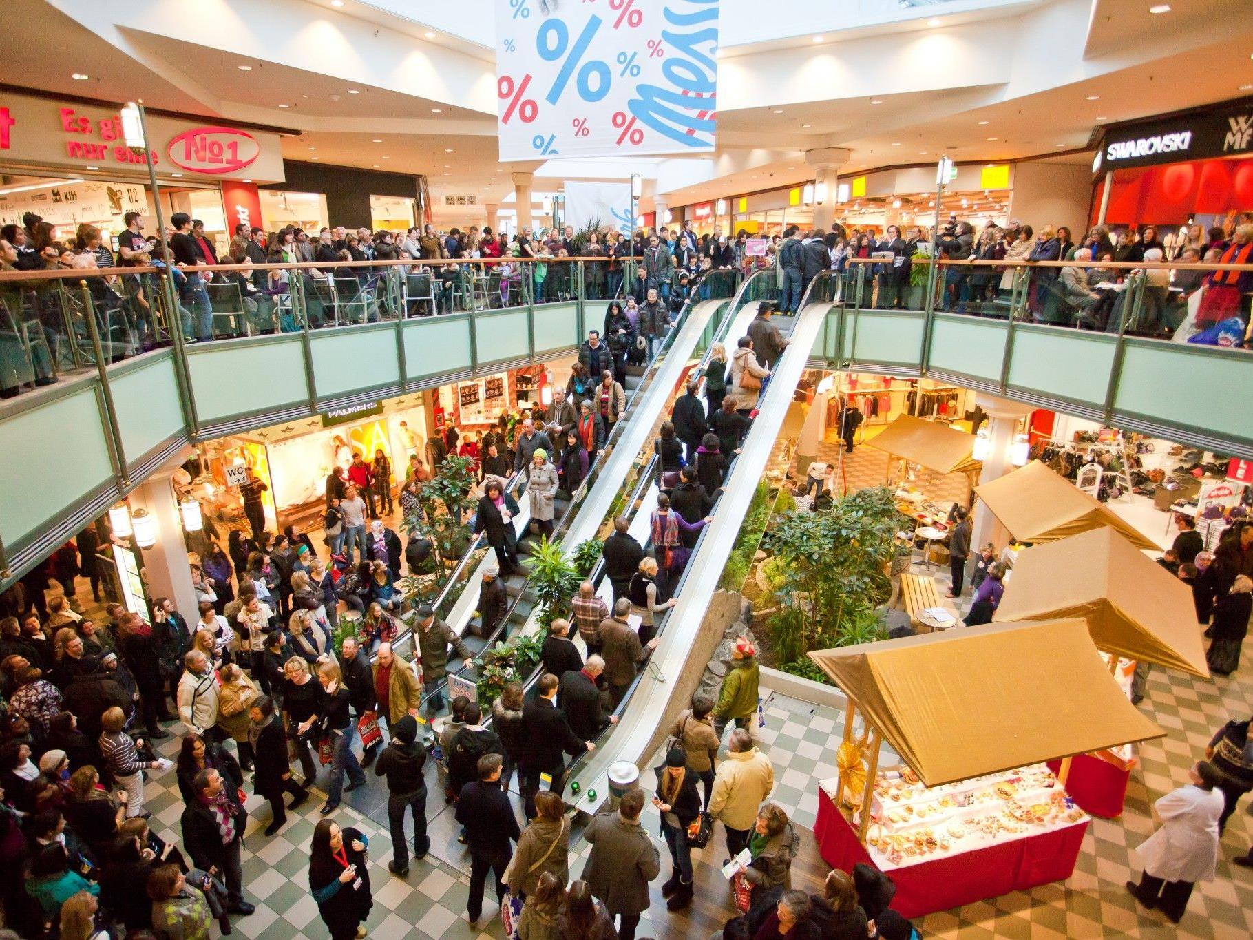 Im Dornbirner Messepark zählen die Tage nach Weihnachten zu den stärksten Einkaufstagen im Jahr.