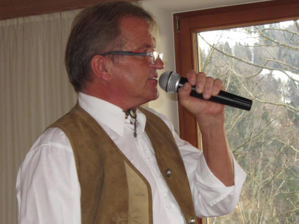 Horst Bayer - der singende Wirt am Oberhaggen in Lochau